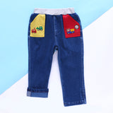 Christmas Cartoon Bear Casual Pants