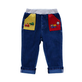 Christmas Cartoon Bear Casual Pants