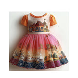 Lucky Sale-House Print Tulle Skirt