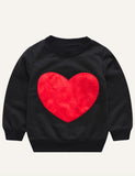 Baby Love round Neck Sweater Children's Pullover Top