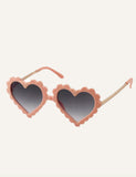 Kid's Eyewear Fashion Boys and Girls Sunglasses Cute Heart Kids Sunglasses