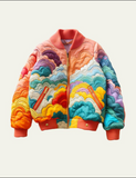 Lucky Sale-Colorful Cloud Jacket