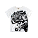 Dinosaur printing T-shirt for boys