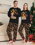 Christmas Puppy Sweet House Full Printed Family Matching Pajamas