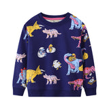 Dinosaur Print Sweatshirt