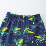 Dinosaur Short Sleeve Shorts Suit