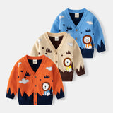 Cartoon Lion Casual Sweater