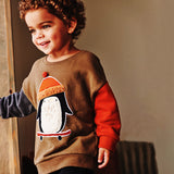 Cartoon Boy Long Sleeve Sweatshirt