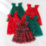 Christmas Suspender Dress