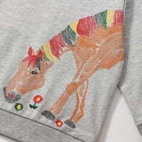 Embroidered Warm Sweatshirt