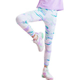 Children's Yoga Clothes Pants Quick-Drying Breathable Running Training Cycling Sports Tights