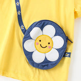 Flower Bag Children's Short Sleeve