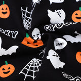 Halloween Cartoon Cloth Stickers Pumpkin Children's Party Dress-up Clothing