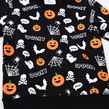 Halloween Cartoon Cloth Stickers Pumpkin Children's Party Dress-up Clothing