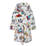 Children's Nightgown Cartoon Printed Home Bathrobe