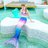 Children's Bikini Split Swimsuit Mermaid Swimsuit