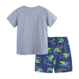 Dinosaur Short Sleeve Shorts Suit