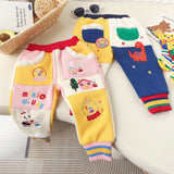 Cartoon Pattern Warm-Keeping Pants