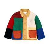 Colored Mosaic Both Sides Wear Jacket