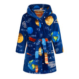 Children's Nightgown Cartoon Printed Home Bathrobe