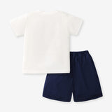 Short sleeve suit for kids