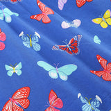 Girls Cartoon Butterfly Print Princess Dress