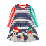 Christmas Cartoon Animal Dress