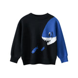 Boys' Color Matching Sweater