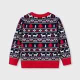 Christmas Children's Elk Cartoon Sweater