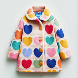 Lucky Sale-Multicolor Heart Coat