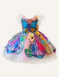 Butterfly Gorgeous Party Mesh Dress