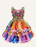 Diamond 3D Printing Dress