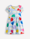 Lucky Sale-Love Print Dress