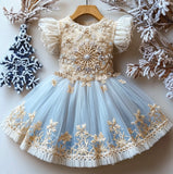 Lucky Sale-Christmas Snowflake Dress