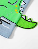 Boy Cartoon Dinosaur Patch T-shirt - CCMOM