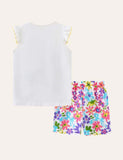 Butterfly Printed Sleeveless Set - CCMOM