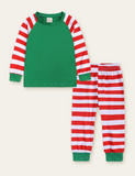 Christmas Striped Family Matching Pajamas