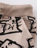 Cartoon Dinosaur Printed Sweatpants - CCMOM