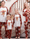 Cute Elk Printed Family Matching Pajamas