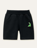 Dinosaur Cute Embroidered Shorts - CCMOM