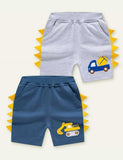 Embroidery Cartoon Shorts - CCMOM