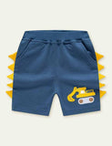 Embroidery Cartoon Shorts - CCMOM