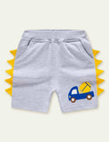 Embroidery Cartoon Shorts - CCMOM