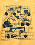 Excavator Printed Long-Sleeved T-shirt - CCMOM