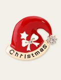 Christmas Cute Cartoon Brooch