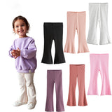 Multi-Color Optional-Tight Flared Trousers