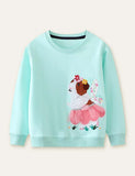 Guinea Pig Appliqué Sweatshirt