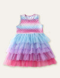 Mermaid Mesh Party Dress - CCMOM