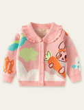 Rabbit with Carrot Sweater Cardigan - CCMOM
