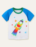 Rocket Printed T-shirt - CCMOM